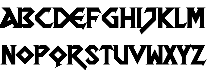 DragonSlapper Regular Schriftart Kleinbuchstaben