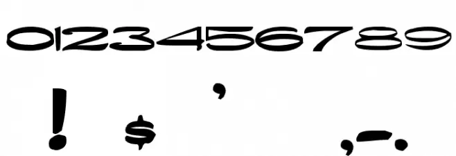 DragonWick Bold Font OTHER CHARS