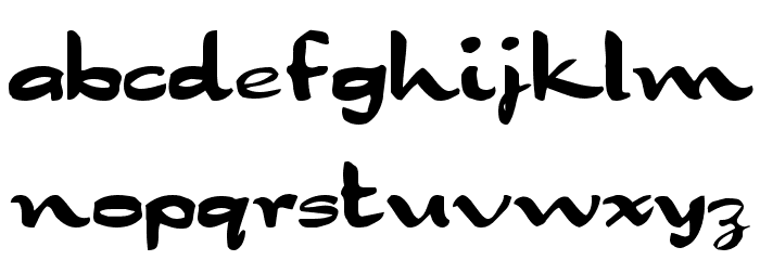DragonWick Bold Schriftart Kleinbuchstaben
