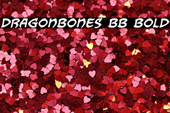 Dragonbones BB Bold Font examples