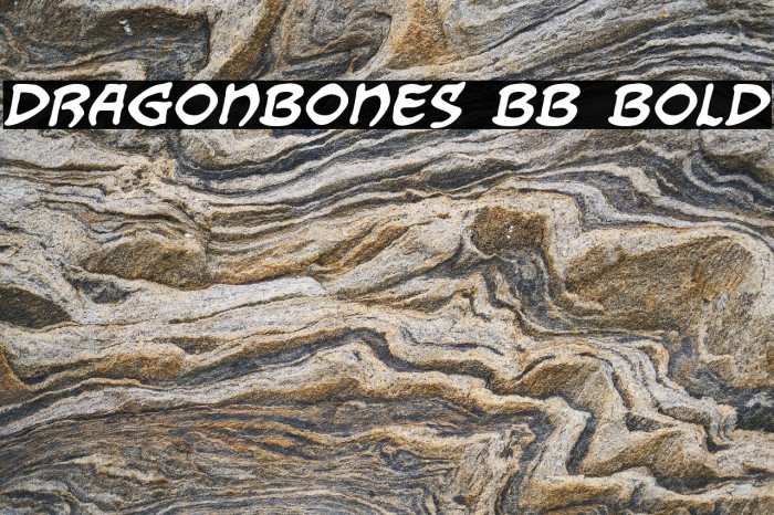 Dragonbones BB Bold Font examples