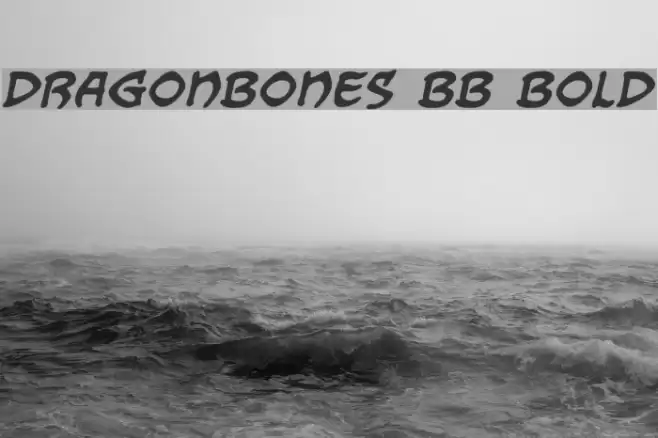 Dragonbones BB Bold examples