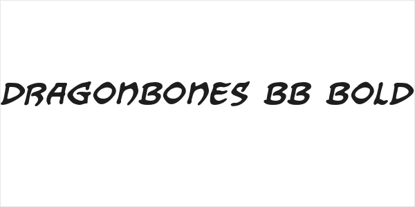 Dragonbones BB Bold Logo