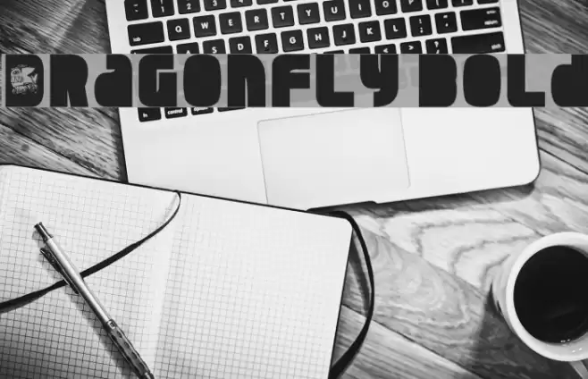 Dragonfly Bold Font examples