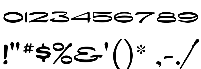 Dragonfly Font OTHER CHARS