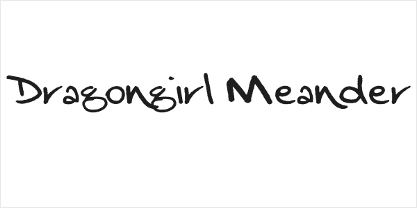 Dragongirl Meander Logo