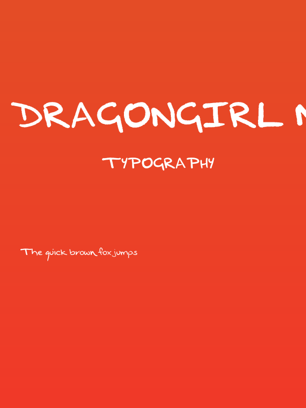 Dragongirl Meander Poster