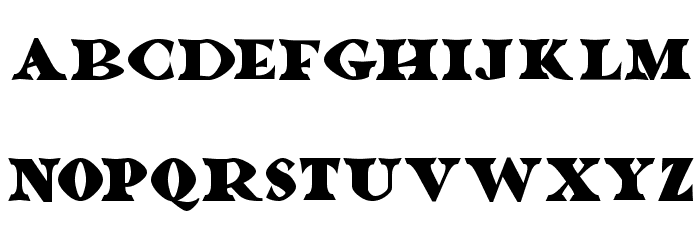 Dragonlands Font LOWERCASE