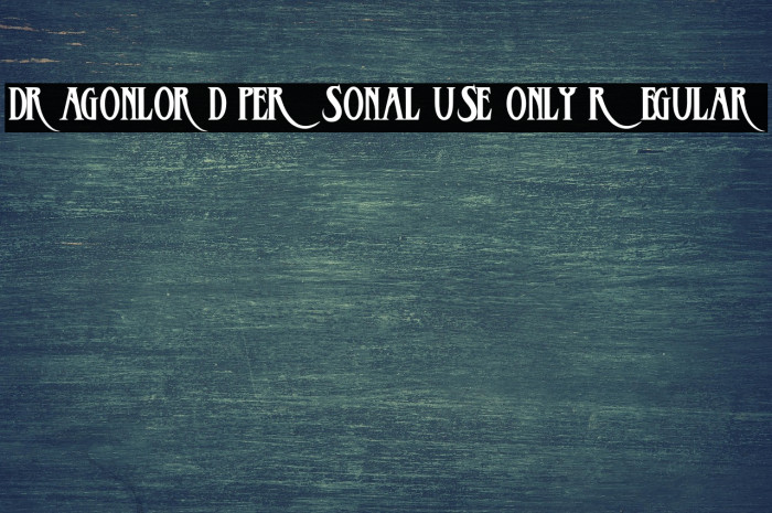 Dragonlord PERSONAL USE ONLY Regular Example 1