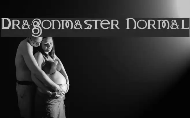 Dragonmaster Normal Schriftart examples