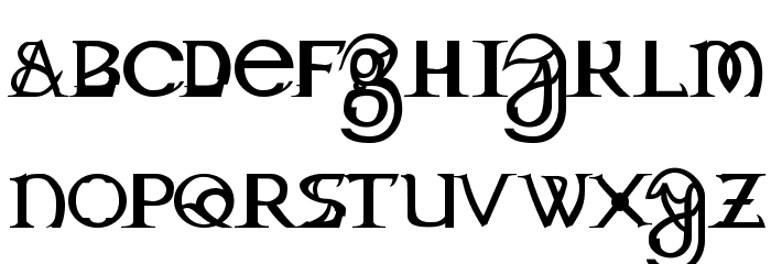 Dragonmaster Normal Font LOWERCASE
