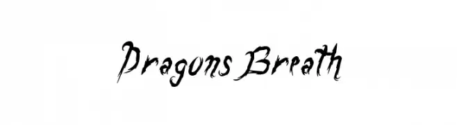 DragonsBreath  Descarca Fonturi Gratis