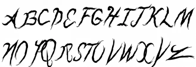 DragonsBreath Шрифта ВЕРХНИЙ