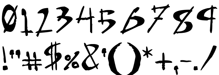 Dragonsong Font OTHER CHARS