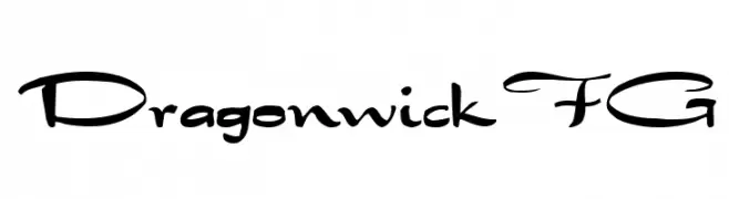 Dragonwick FG  Скачать бесплатные шрифты