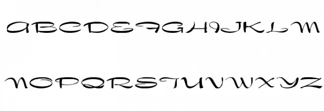Dragonwick Regular フォント 大文字