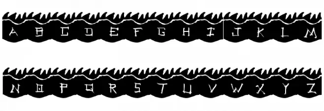 Dragoon Font LOWERCASE