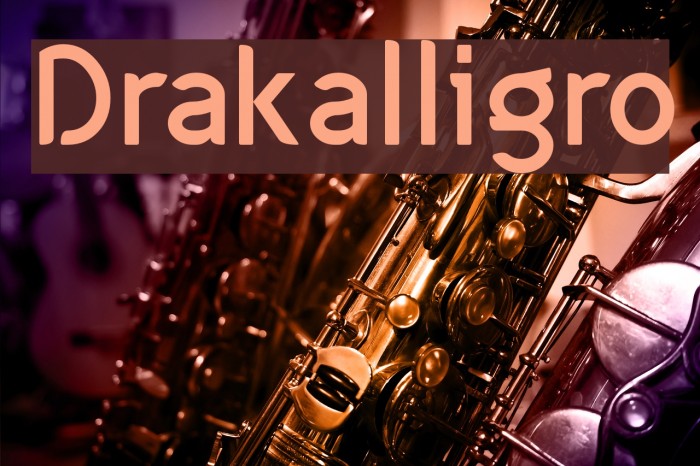 Drakalligro Fonte examples