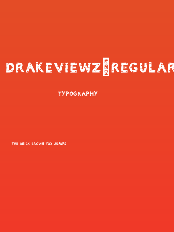 DrakeViewz-Regular Poster