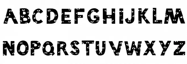 DrakeViewz-Regular Font LOWERCASE