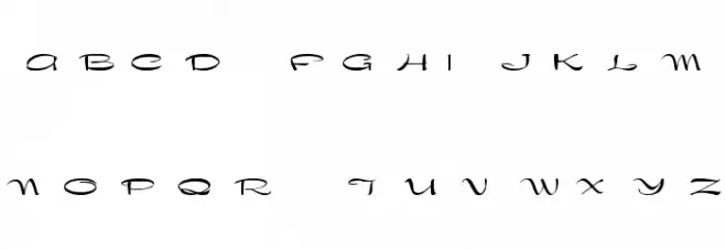 Drakkar 字体 大写