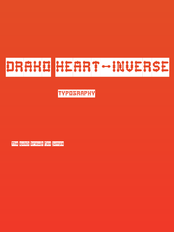 Drako Heart-Inverse Poster