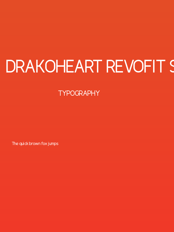 Drakoheart Revofit Solid Poster