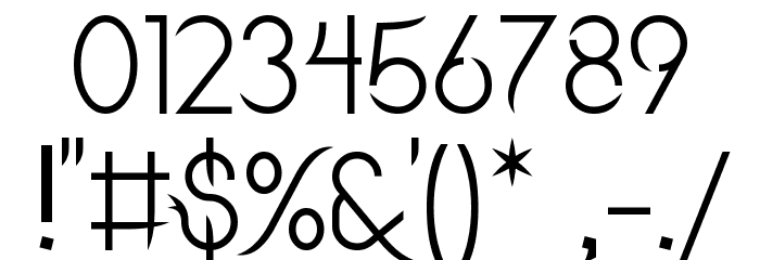 DrakoheartLeiend Font OTHER CHARS