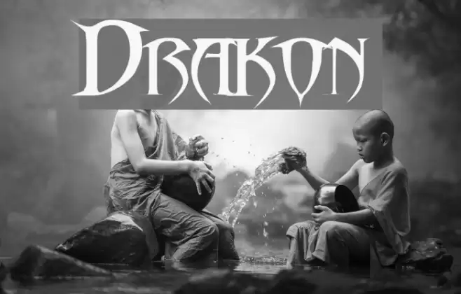 Drakon Font examples