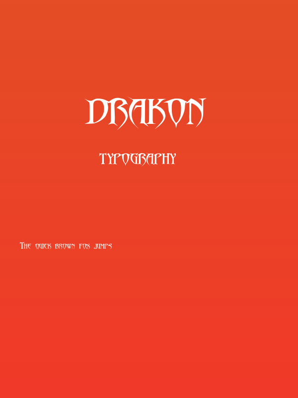 Drakon Poster
