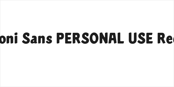 Drakoni Sans PERSONAL USE Regular Logo