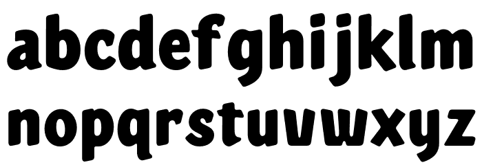 Drakoni Sans PERSONAL USE Regular Font LOWERCASE