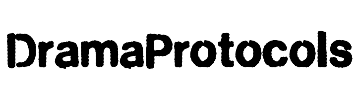 Drama Protocols  免费字体下载