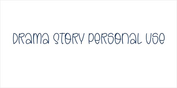Drama Story Personal Use Logo