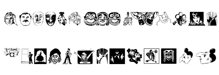 DramaAndCo Font LOWERCASE