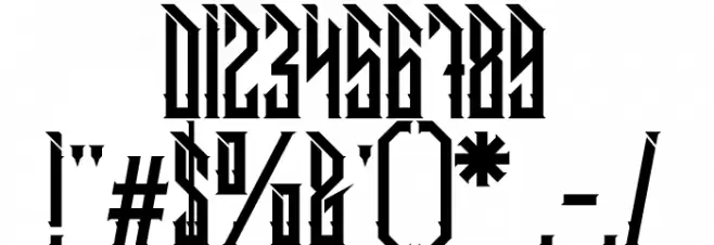 Dramaga Font OTHER CHARS