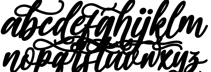 Dramatic Hearts Bold Italic PERSONAL Bold Italic Font LOWERCASE