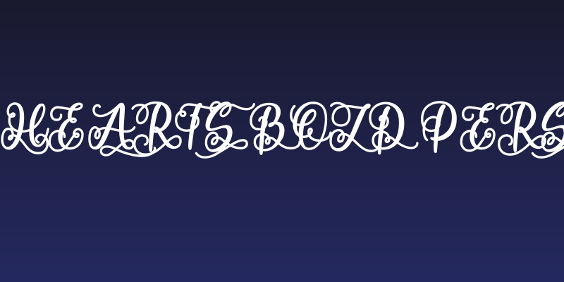 Dramatic Hearts Bold PERSONAL Bold Social Header