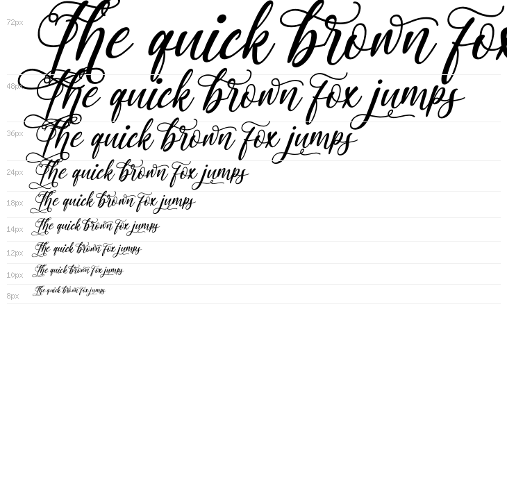 Dramatic Hearts Italic PERSONAL Italic Waterfall