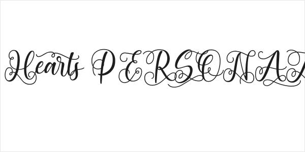 Dramatic Hearts PERSONAL Regular Logo