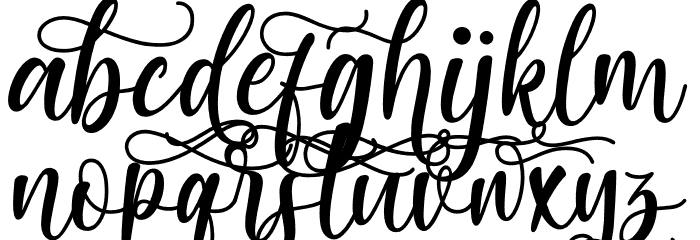 Dramatic Hearts PERSONAL Regular Font LOWERCASE