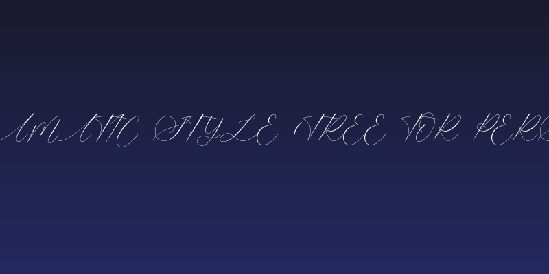 Dramatic Style (Free For Person Social Header