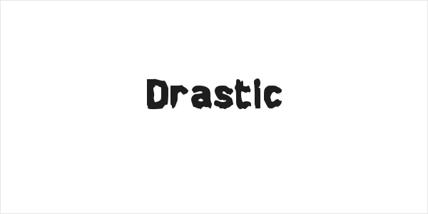 Drastic Logo