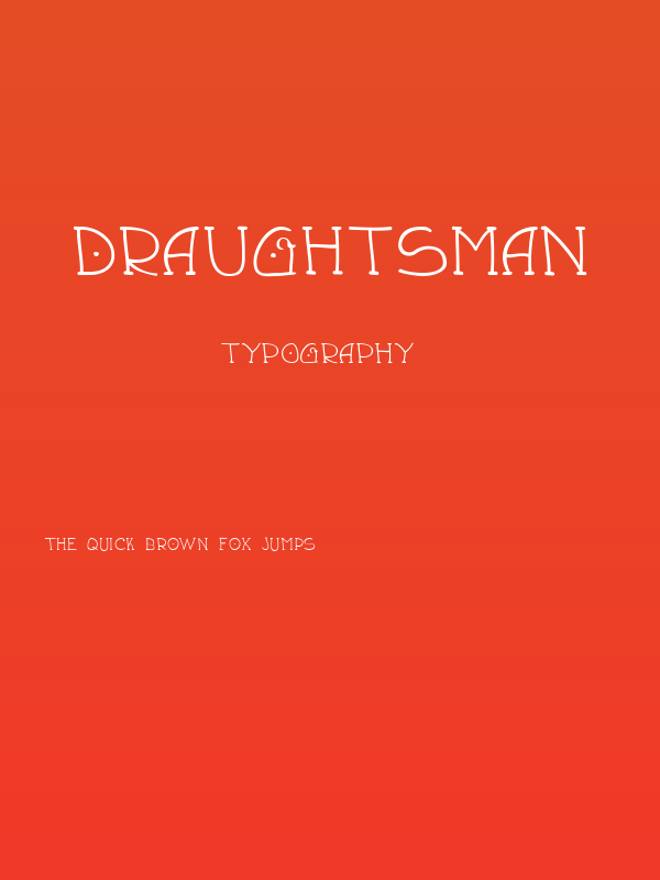 Draughtsman Poster