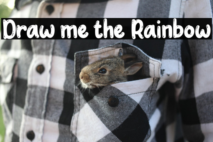 Draw me the Rainbow Example 2