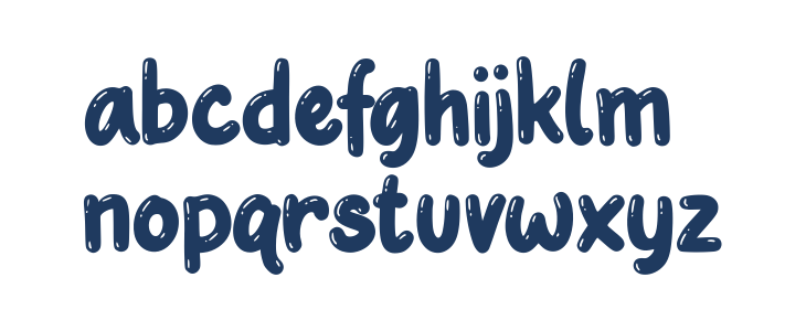 Draw me the Rainbow Lowercase