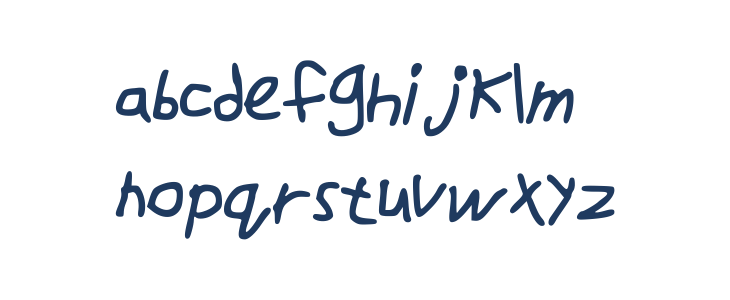 DrawFont Lowercase