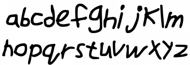 DrawFont Polices MINUSCULES