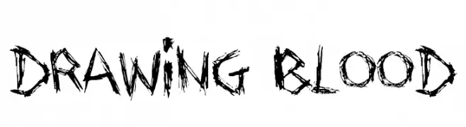 Drawing Blood  नि: शुल्क फ़ॉन्ट्स डाउनलोड