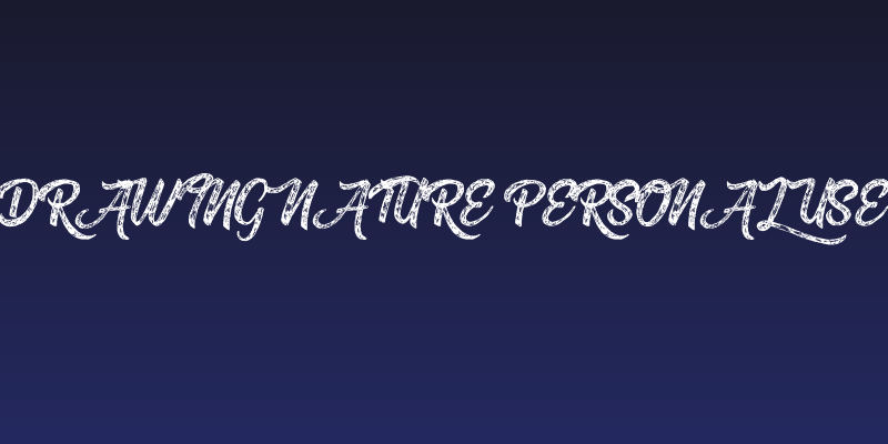 Drawing Nature Personal Use Social Header